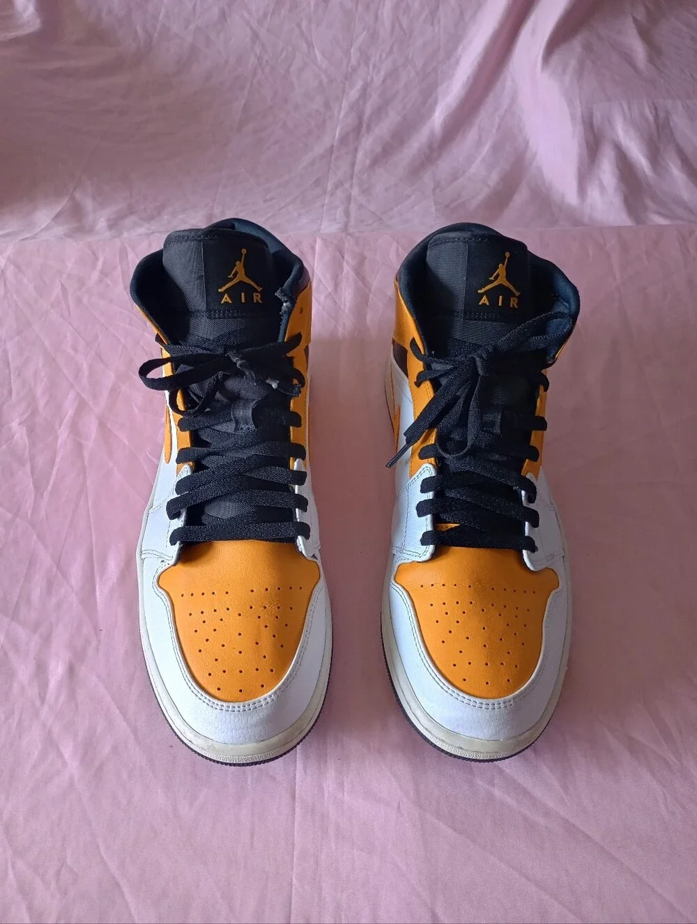Size 13 - Air Jordan 1 Mid University Gold